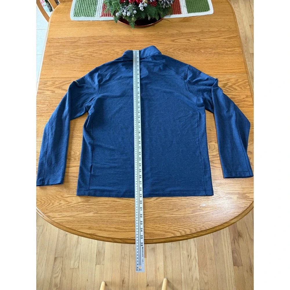 Los Angeles Rams Nike Dri-FIT Quarter Zip Pullover‎ Mens Large Blue NFL